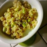 枝豆ガーリックチャーハン