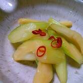セロリのみそ漬け