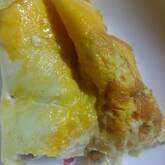 塩納豆チーズオムレツ