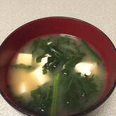 春菊のおみそ汁