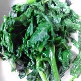 ホウレン草と春菊のからし和え