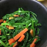 ほうれん草ののり和え