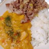 サツマイモのシチュー