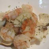 エビとエリンギの蒸し煮