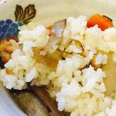 根菜の炊き込みごはん
