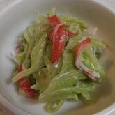 ゆでキャベツのゴママヨサラダ