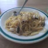 たっぷりキノコのパスタ