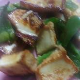 厚揚げの甘辛漬け焼き