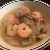 すりおろしレンコン入り団子