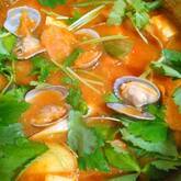 アサリと豆腐のチゲ