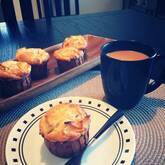 リンゴのマフィン