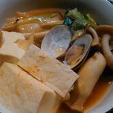 アサリと豆腐のチゲ