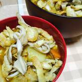 カリカリおあげのカレーうどん