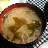 長芋のみそ汁