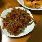 ゴボウのきんぴら