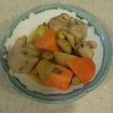 鶏もも肉とたっぷり根菜の煮物
