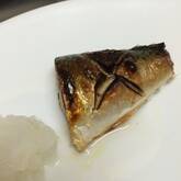 グリルでふっくら！サバの塩焼き