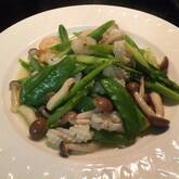 エビのココナッツ炒め