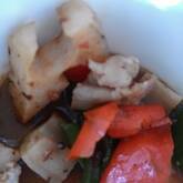 鶏とレンコンのみそ炒め