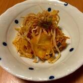 モヤシのキムチ和え