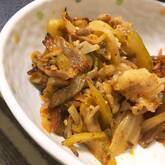 豚肉のキムチ炒め