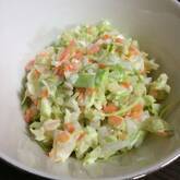 たくあん入りコールスロー