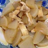 油揚げと大根の煮物