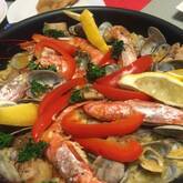 具だくさんパエリア