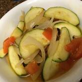 炒め煮野菜のマリネ