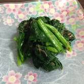 ホウレン草のお浸し