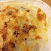 豆腐とエビのグラタン