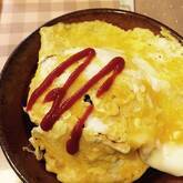 たっぷりキノコの、しっとりオムライス