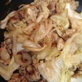 豚肉とキャベツ炒め