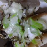 里芋のジャコバターがけ