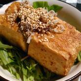 厚揚げとシラスのサラダ
