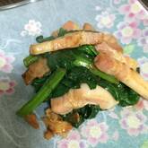 ほうれん草シメジソテー