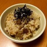 ナメコの炊き込みご飯