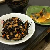 大豆と芽ヒジキの煮物