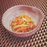 切干し大根とジャコの煮物