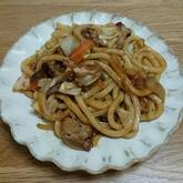 XO醤焼きうどん