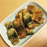 フライパンでサンマのカレー焼き