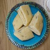 レンジできな粉蒸しパン