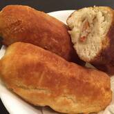 ホットケーキミックスで簡単！餃子ピロシキ