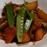 エスニック風肉ジャガ