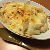 鶏と里芋のグラタン