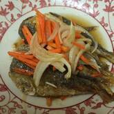 骨までおいしく！さっぱりアジの南蛮揚げ