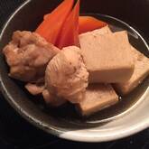 高野豆腐と鶏肉の含め煮