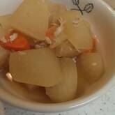 大根とツナの煮物