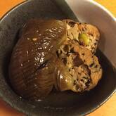 ナスとひりょうずの煮物
