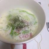 白菜のミルク煮